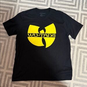 Wu-Tang Clan Black and Yellow Logo T-Shirt